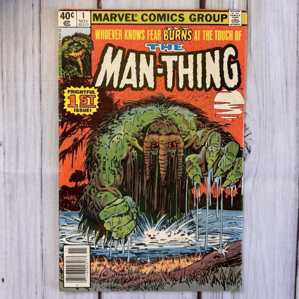 The‎ Man-Thing #1 Marvel Comics, Frightful 1st Issue!